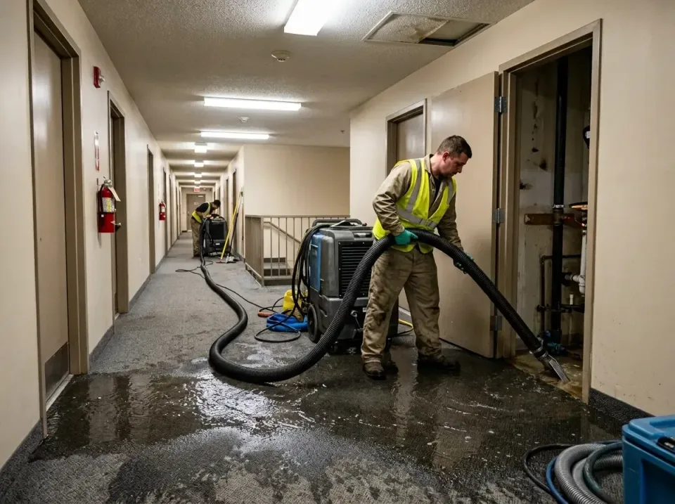 multi-unit-apartment-hallway-f-005 — frequently asked questions, Emergency Burst Pipe Water Extraction & Removal in Gatlinbu…